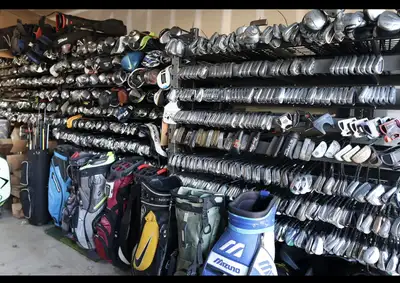 Huge Selection of Golf Clubs – Drivers, Irons, Putters, Bags ETC, View more