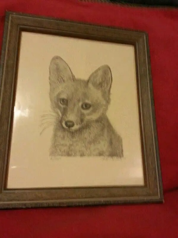 Rare Sketch by famous artist LOIS FROST in Arts & Collectibles in Markham / York Region - Image 2