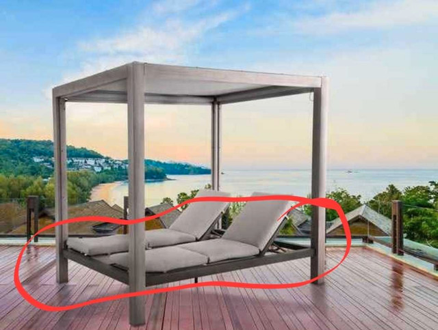 New Hampton Bay Home Depot Patio Day Bed Structure in Patio & Garden Furniture in Ottawa