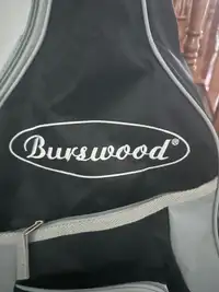  Burswood acoustic guitar with case