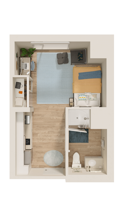 Looking for someone to sublet or take over my lease for a my deluxe studio apartment on the 5th floo...