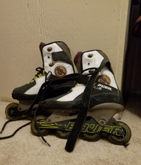 BAUER Roller Skates Youth Size 8