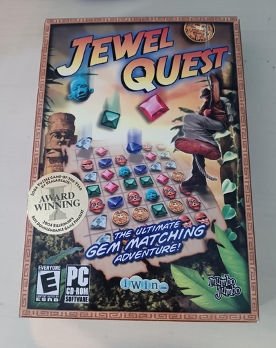 Jewel Quest - gem matching adventure - PC Game - sealed in box, View more