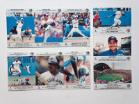 1990 Hostess Toronto Blue Jays Baseball Cards Mint