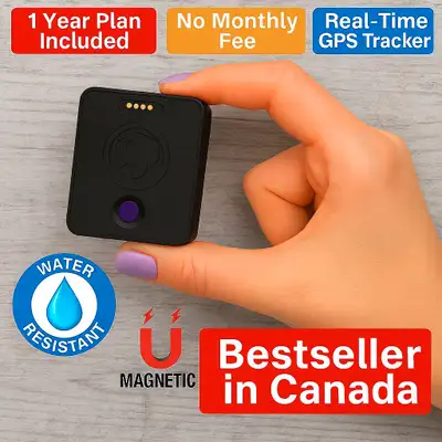 GPS Tracker - $0 MONTHLY- Magnetic - Wireless and Rechargeable, View more
