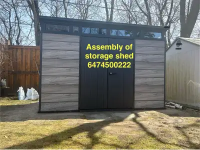 assembly shed, View more