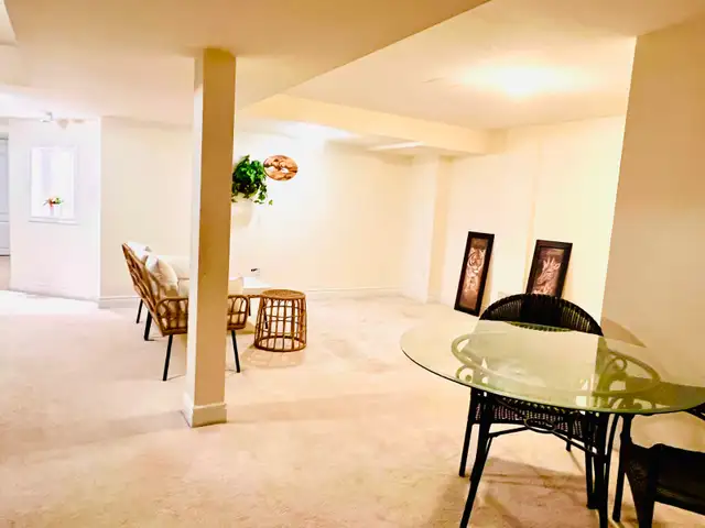 Luxurious Three Bed Two Bath Apartment for Rent in the Basement in Long Term Rentals in Mississauga / Peel Region - Image 4