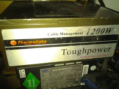 1200 watt psu 200 gamer psu 900+ pc MAC CISCO ROUTER projectr↓, View more