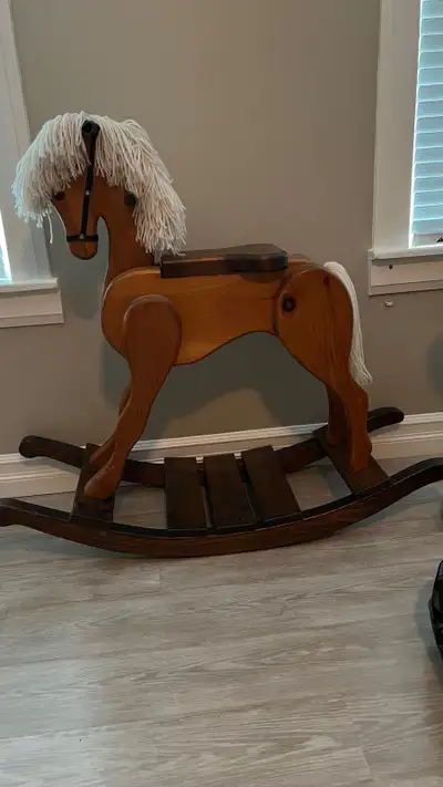 Custom made rocking horse, View more