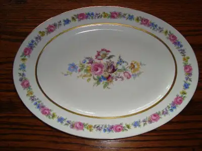 Excellent German made Rosenthal fine china service for 12. It is marked US ZONE and that was after W...