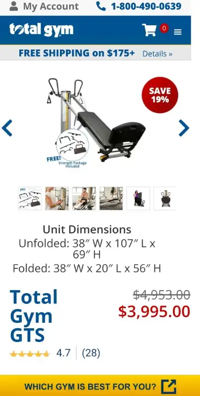 Commercial Grade Total Gym in Exercise Equipment in Prince George - Image 5