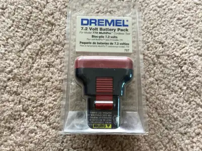 Dremel 7.2 battery pack NEW, View more