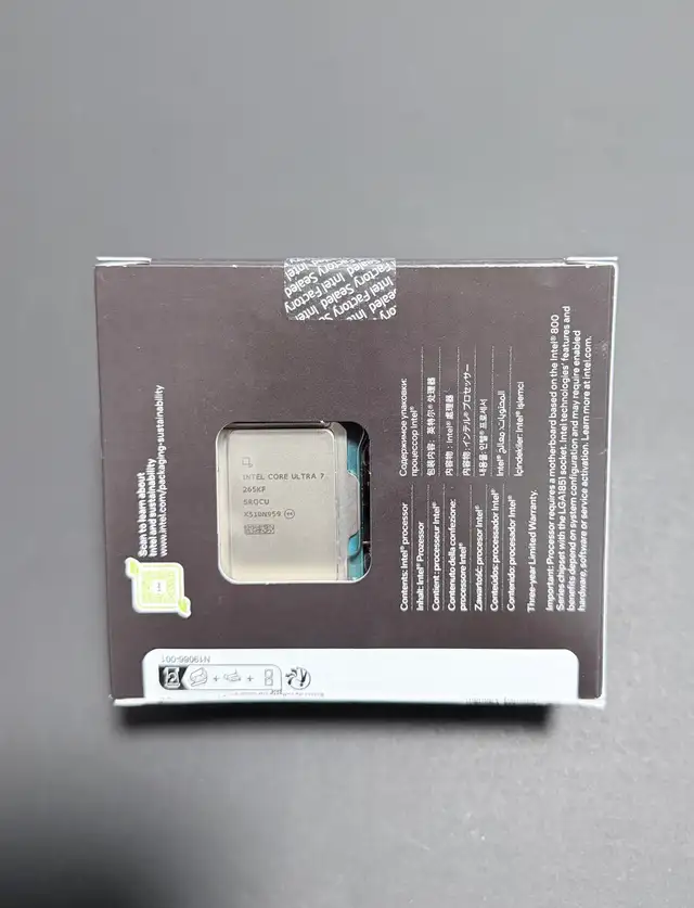 Intel Core Ultra 7 265KF Processor/CPU | System Components | Ottawa ...