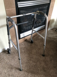 Walker and quad cane in good condition 