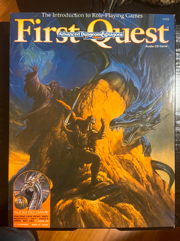 Advanced Dungeons & Dragons (AD&D) @nd Edition First Quest 1105 dans Jouets et jeux  à Ouest de l’Île - Image 2