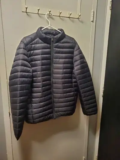 Men's Puffer Black Jacket New, View more