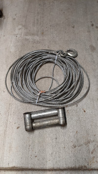Warn Steel Cable and Fairlead for Winch