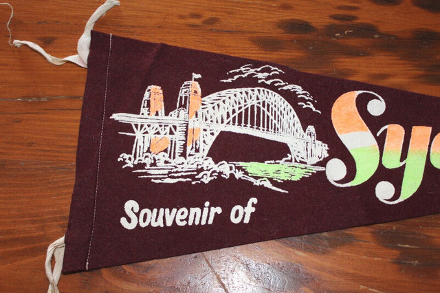 Old Felt Pennant - Sydney, NSW in Arts & Collectibles in London - Image 2