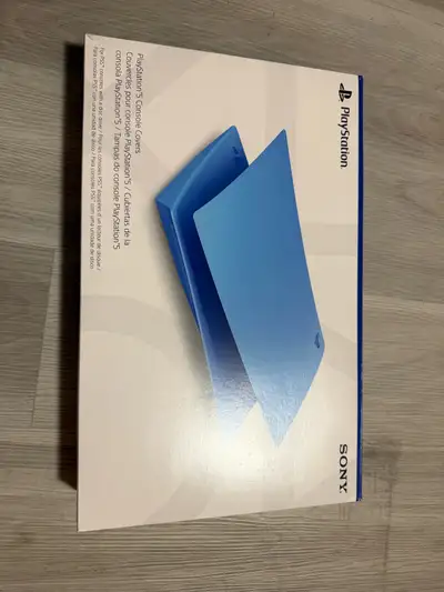 Light blue console cover for disc drive pS5 $30