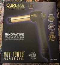 Hair tools - curling iron, straightener, blowdryer. All new. . 