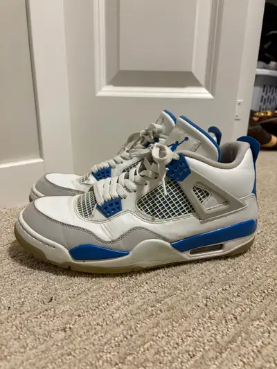 Air Jordan 4 Military Blue Golf Shoes Size 10, View more