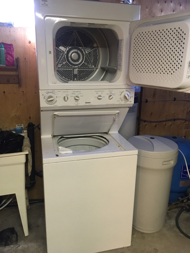 Stacked Kenmore Electric Laundry Center Washers & Dryers Sudbury
