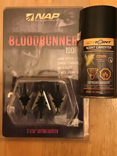 NAP Bloodrunner 3 pack archery 100 grain  heads, View more