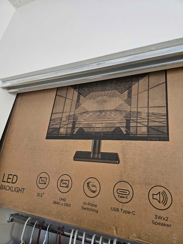Lenovo L32P 4K USB C Monitor in Monitors in Winnipeg