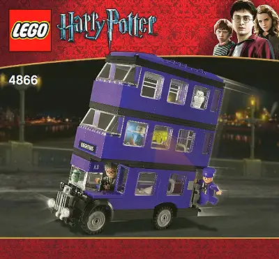 Lego Harry Potter, The Knight bus set 4866, View more