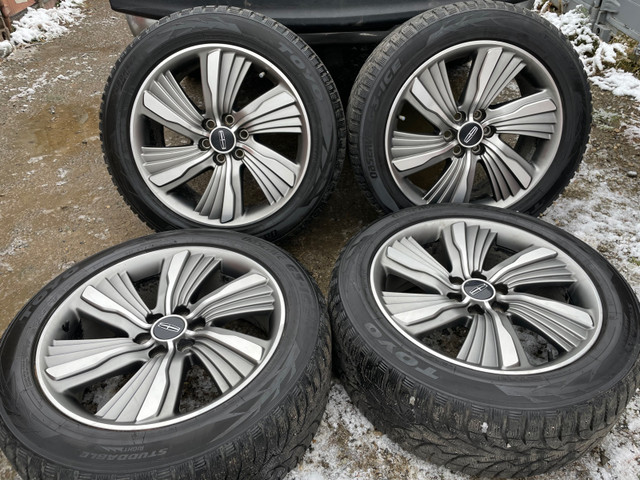 22”Lincoln/Ford Rims & Winter tires in Tires & Rims in Vernon - Image 4