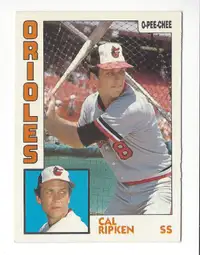 1984 O-Pee-Chee/OPC Baseball 363 Cal Ripken Jr Baltimore Orioles