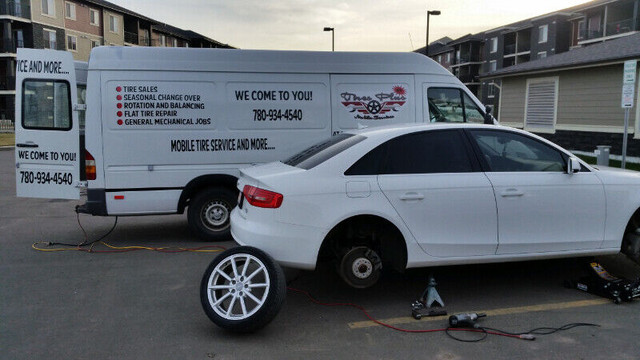 TIRES CHANGE, BALANCE,REPAIR MOBILE SERVICES AT YOUR PLACE in Repairs & Maintenance in Edmonton - Image 4
