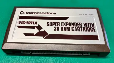 Commodore, VIC-1211A, 3K RAM expander, View more