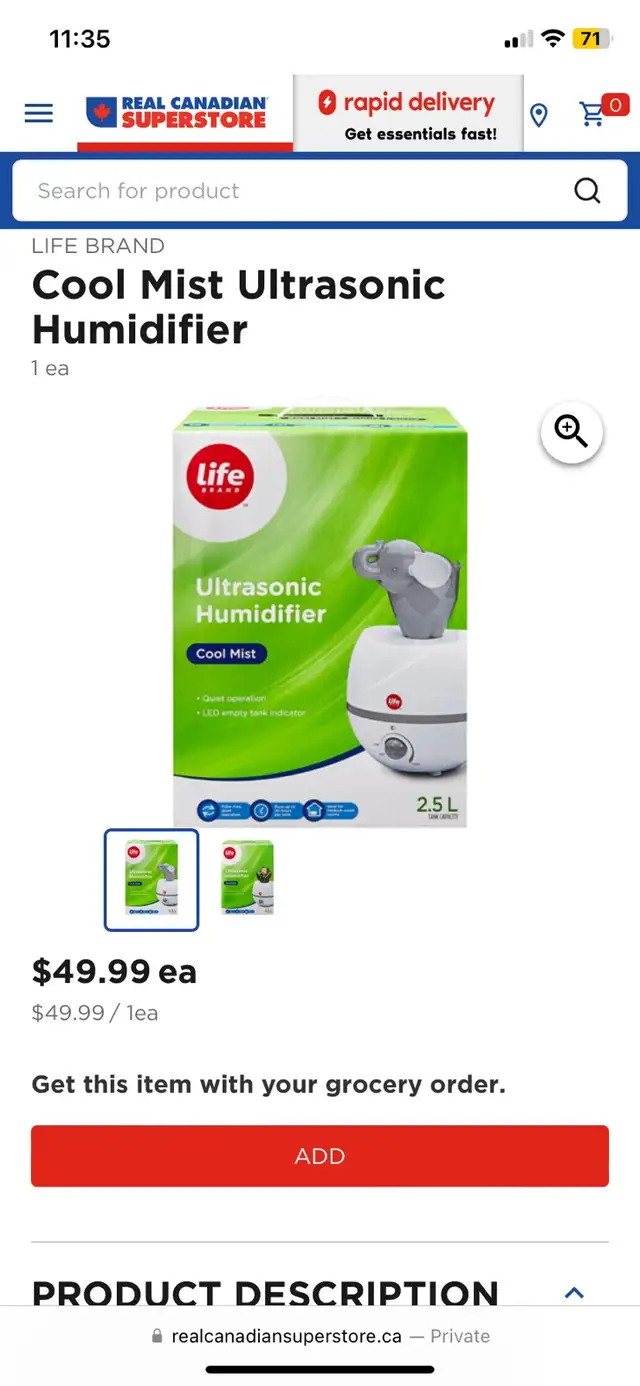 HUMIDIFIER ULTRASONICS62863272845443121