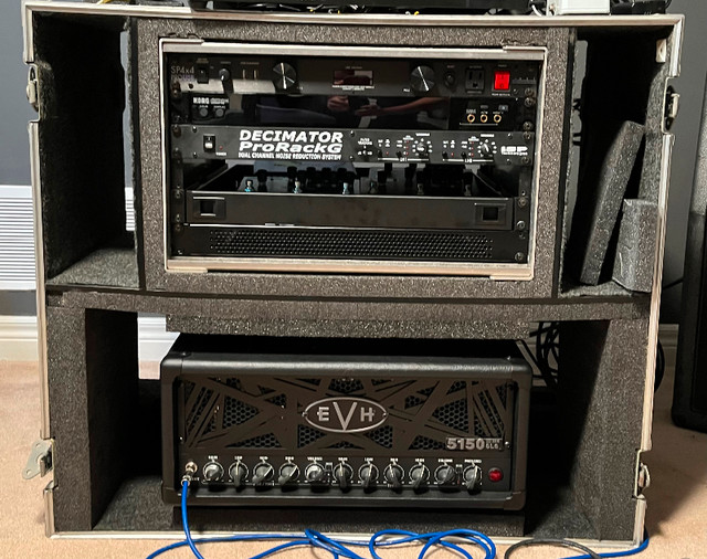 Road Case/ Flight Case ( 6U rack and head combo) in Amps & Pedals in Hamilton