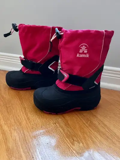 Bottes d'hiver pour tout-petits Taille: 10 Imperméable et isolation thermique Semelle en caoutchouc...