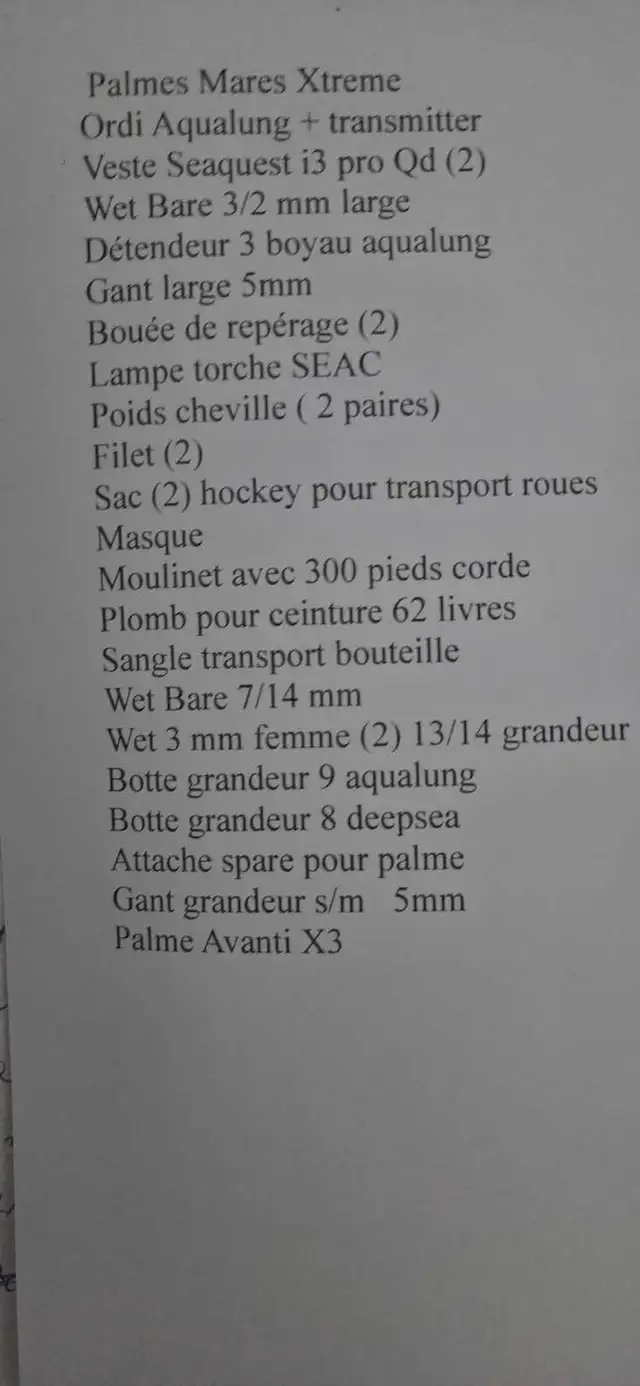 plongee sous marine in Water Sports in Sherbrooke - Image 2