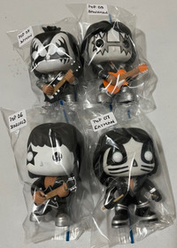 KISS FUNKO POPS SET 04-07 CGC PSA COMICS TOYS FIRM 