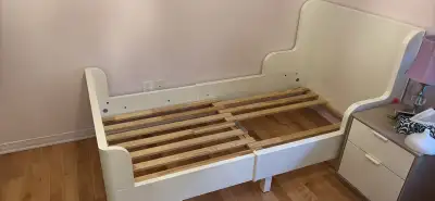 base de lit évolutif ajustable pour enfants ikea en bois , View more