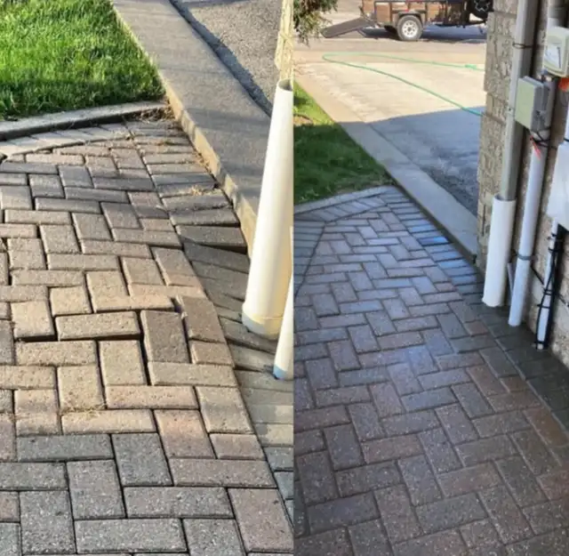 I CAN MAKE IT NEW - Home Flagstone Interlock Concrete Lawn +MORE in Interlock, Paving & Driveways in Markham / York Region - Image 4