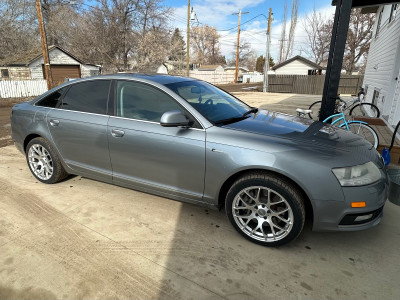 2010 Audi A6 Supercharged with extra wheels