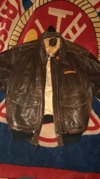 Avirex Leather Jacket, View more