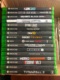 Xbox One Games for Sale - OPEN AD FOR PRICING
