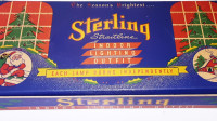 Vtg  Christmas Lights -Sterling Straight Line by Paramont