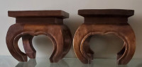 ACACIA WOOD ACCENT PIECES FROM KENYA