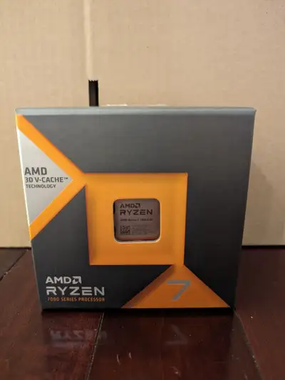 Upgrade your PC with the AMD Ryzen 7 7800X3D processor, featuring 8 cores and a clock speed of 4.2 G...