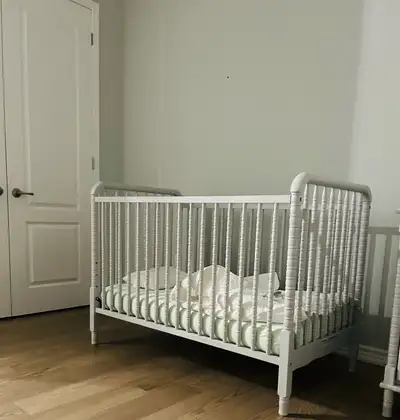 Jenny Lind 3-in-1 Convertible Crib with NEW Toddler Rail, View more