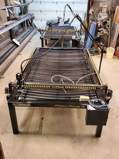 Made in Peterborough On Canada Manufacturing plasma tables since 2005 Ezxycnc 4x8 cnc plasma table 4...