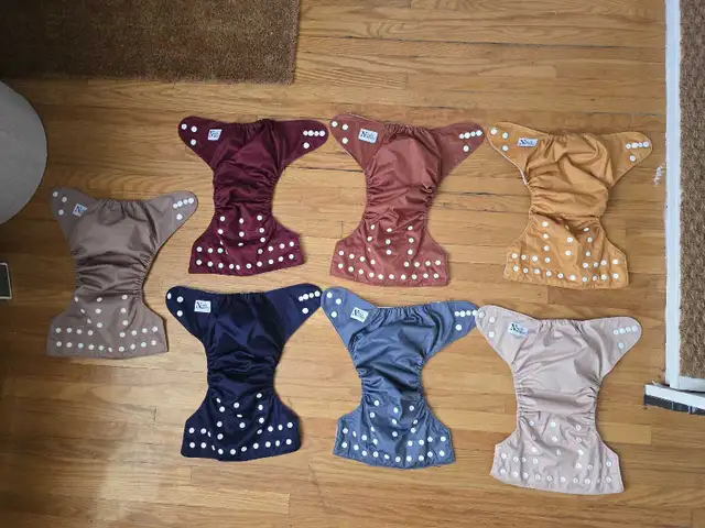 Nora's Nursery All in One Cloth Diapers Starter Set in Bathing & Changing in Edmonton - Image 4