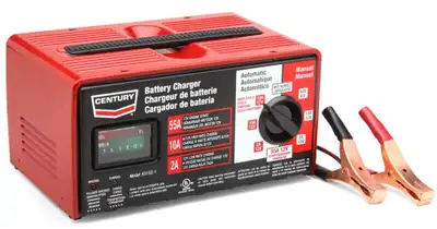 ENGINE START BATTERY CHARGER in One Unit (Lincoln Electric 55A), View more